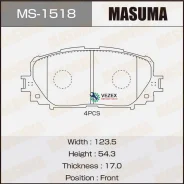 ������� ��������� Toyota Yaris 05- ������. Masuma MS1518 MS1518 ����