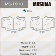 ������� ����. ���. Toyota Hilux II/ III 2.4-3.0 98- Masuma MS1918 MS1918 ����