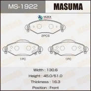 ������� ��������� Totota Yaris 03- �����. Masuma MS1922 MS1922 ����