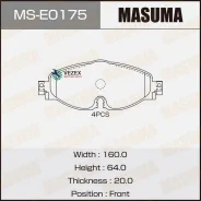 ������� ��������� VAG GOLF/Tiguan/Octavia/Kodiaq 12- �����. Masuma MSE0175 MSE0175 ����
