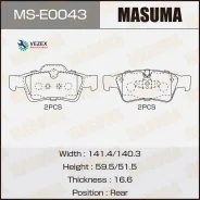 ������� �������� Masuma, P50064 rear (1/6) Masuma MSE0043, ������ MSE0043 ����