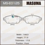 ��������� ������� �������� Infiniti/MB Q30/QX30/CLA(C117)/GLA(X156) Masuma MSE0125 MSE0125 ����
