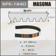 ������ ������������ Masuma Masuma 6PK1840 6PK1840 ����