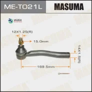 ���������� ������� ���� Masuma Toyota VITZ, Yaris / NCP9 LH Masuma MET021L, ����� MET021L ����