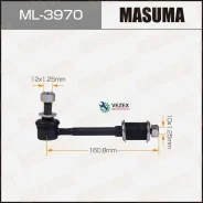 ���� ������������� Toyota Hiace -14 �����. Masuma ML3970 ML3970 ����
