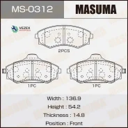������� ��������� Ssangyong Rexton/Korando 96- ������. Masuma MS0312 MS0312 ����