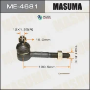 ���������� ������� ���� Nissan Terrano -93 ���. Masuma ME4681 ME4681 ����
