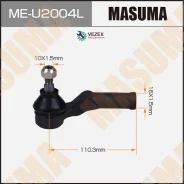 ���������� ������� ���� FORD Fiesta/Ecosport 08- ���. Masuma MEU2004L MEU2004L ����