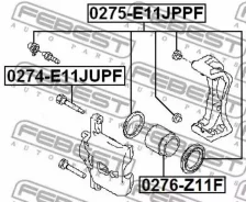 ������� �������� ���������� ��������� d53.9 | ����� ����/��� | Febest 0276-Z11F 0276Z11F ����
