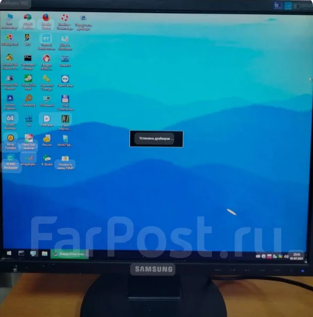 Samsung. 19", ���������� �� (LCD, LED, QLED) ����