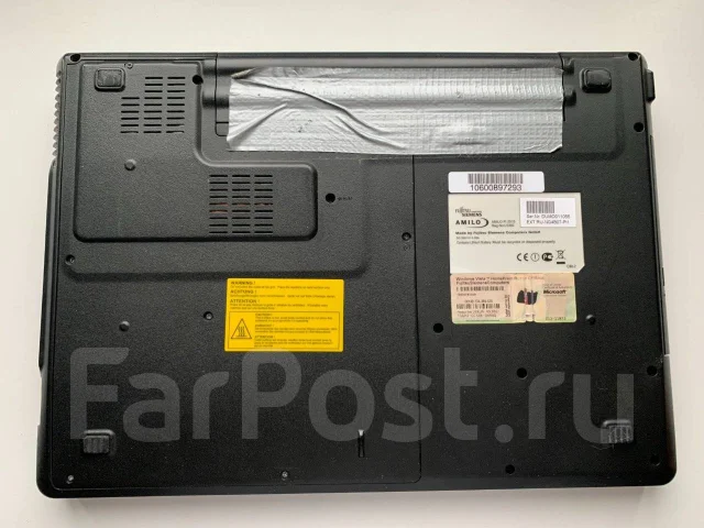 Fujitsu Siemens Amilo. 15.4", 1,8����, ��� 2048 ��, ���� 160���, WiFi: 1 ����