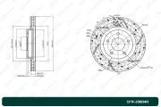 ���� ��������� G-Brake GFR20804R ��������������� ������������� Gbrake ������ GFR20804R ����