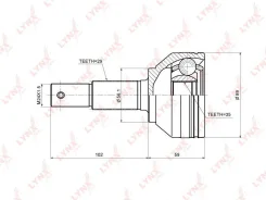���� �������� | ����� ����/��� | LYNXauto CO-3703 CO3703 ����