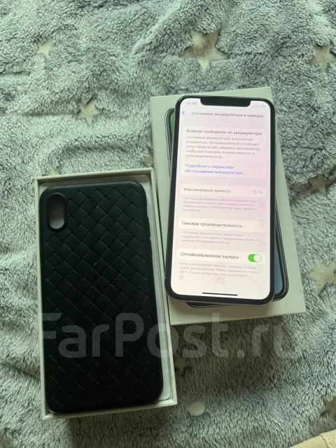 Apple iPhone X. �����, 64 ��, ����������� ����