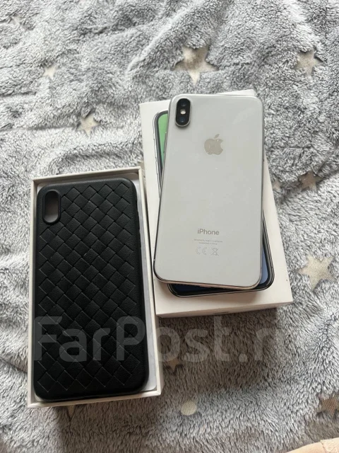 Apple iPhone X. �����, 64 ��, ����������� ����