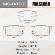 ������� ��������� �������� Masuma MS8397 AN492WK, NP8008, P28022 MS8397 ����