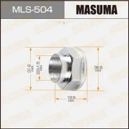 ����� ����� 22*1,5*20/32 MLS-504 Masuma MLS504 ����