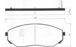 ������� ���������, �������� KIA Sorento BL 2002-2009��. Parts-MALL PKB020 PKB020 ����