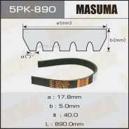 ������ ������������ Mitsubishi Colt, Toyota Corolla/Dyna/Granvia/Hilux/Spr�inter/Toyoace/4Runner 91-04 5PK890 ����