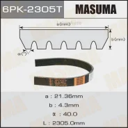 ������ ���������� 6PK-2305T universal 6PK2305T ����