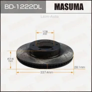 ���� ����. ��������������� front Toyota Prado / GRJ12#, KDJ12#, RZJ12# LH, ����� �������� BD1222DL ����
