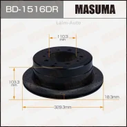 ���� ����. ��������������� rear Toyota LAND Cruiser / HDJ101K RH, ������ ������ BD1516DR ����