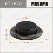 ���� ��������� ����. Lexus RX300 1998-2003, Toyota Camry 1991-2006, Toyota Harrier 1997-2003, Toyota Kluger 2000-2007 BD1512 ����