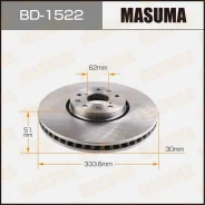 ���� ����. front Lexus GS460/430/350 LH, ����� �������� BD1522 ����