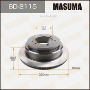 ���� ����. rear Nissan Safari, Patrol / Y61, ������ BD2115 ����