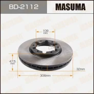 ���� ����. front Nissan Safari, Patrol / Y61, �������� BD2112 ����