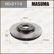 ���� ��������� �������� Nissan Murano 3.5 4WD 05 BD2114 ����