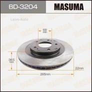 ���� ����. ������. Mitsubishi Pajero IO 98-07 [��.2] BD3204 ����