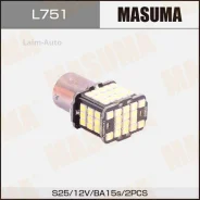 ����� ������������ LED BA15s 12V/21W SMD 1-2W �������������� (�������� 2��) universal L751 ����