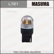 ����� ������������ LED T20 12V21W SMD �������������� (�������� 2��) universal L721 ����