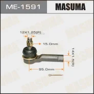 ���������� ���� ������� Mazda 323 1.4-2.0TD 98-04/ 626 1.6-2.5 -02/ Premacy (CP) 1.8-2.0TD 99-/ Xedos 6 1.6-2.0 92- ME1591 ����