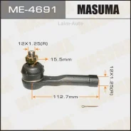 ���������� ������� ���� Nissan Bluebird Aussie 1991-1991, Nissan Prairie 1988-1995, Nissan Prairie JOY 1995-1998 ME4691 ����