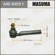 ���������� ���� ������� Subaru Legacy B13 03-09 ME6651 ����