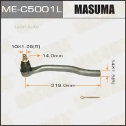 ���������� ������� ���� L Honda Accord 1997-2002, Honda Inspire 1998-2003, Honda Saber 1998-2003, Honda Torneo 1997-2002 MEC5001L ����