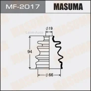 ������� ����� ���. �����. Suzuki Carry/Chevrolet/Cultus/Swift/W�agon R 97- MF2017 ����