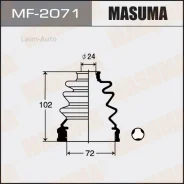 ������� ���. ������� ���������� Mazda Capella/Familia/MPV, Nissan AD/Avenir/Presea/Primera/Pulsa�r/Sunny/Tino 89-05 MF2071 ����