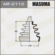 ������� ����� ���/�� Honda Accord IV/ V/ VI/ VII/ VIII/ Civic IV/ VI/ CR-V I/ CRX II/ III/ Prelude III/ IV/ V 1.4-3.0/ 2.0TD 87- MF2112 ����