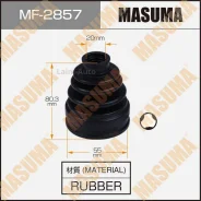 ������� ����� Mazda CX-5 2011-2017, Mitsubishi Delica D:5 2006-2024, Mitsubishi Eclipse Cross 2017-2024 MF2857 ����