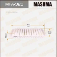 ������ ��������� Daihatsu Charade, Subaru Trezia, Toyota Echo/IST/Verso/Yaris 1.3-1.5 99- MFA320 ����