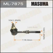 ���� ������������� ����. ����. L/R Mitsubishi Lancer 00- ML7875 ����