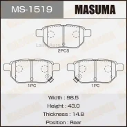 ������� ����. ���. Toyota Corolla/Auris 1.3-2.2D 10/06 MS1519 ����