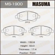 ������� ����. ���. Toyota Avensis 03-08, Corolla 04-09 MS1900 ����