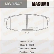 ������� ����. ���. Toyota Land Cruiser 4.7-4.5D 08- MS1542 ����