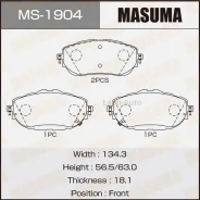 ������� ����. ���. Toyota Auris/Corolla 1.3-2.0 12- MS1904 ����