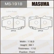 ������� ����. ���. Toyota Hilux II/ III 2.4-3.0 98- MS1918 ����