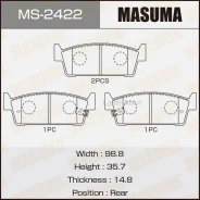 ������� ����. ���. Nissan 200SX [S13] 1.8T 88-93 MS2422 ����